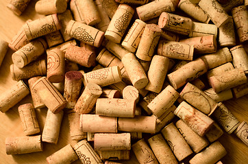 Image showing wine corks heap