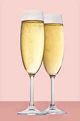 Image showing two glasses of champagne