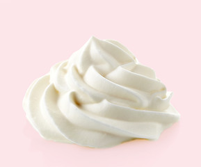 Image showing whipped sweet cream