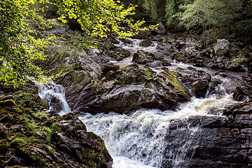 Image showing Rapid mountain river