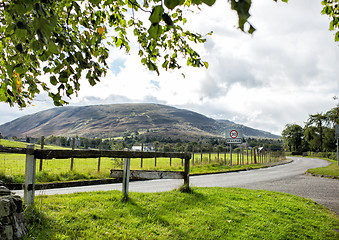 Image showing Landscape in Scotland