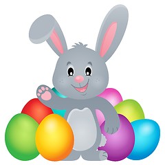 Image showing Stylized Easter bunny theme image 2