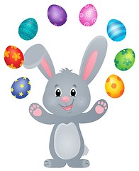 Image showing Stylized Easter bunny theme image 5