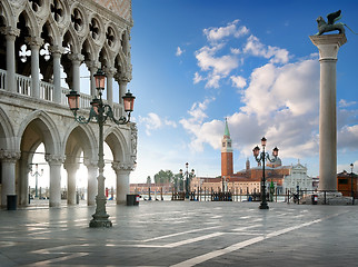 Image showing Sunrise at San Marco