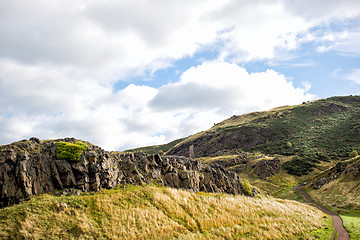 Image showing Holyrood park, Scotland