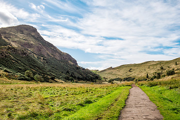 Image showing Holyrood park, Scotland