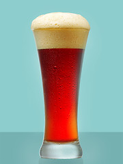 Image showing glass of beer