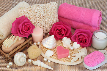 Image showing Body Scrub Beauty Products 
