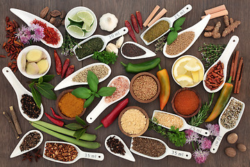 Image showing Spice and Herb Sampler