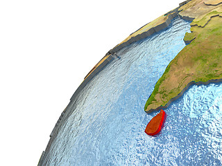 Image showing Sri Lanka on Earth