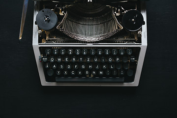 Image showing Old typewriter series