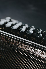 Image showing Old typewriter series