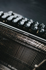 Image showing Old typewriter series