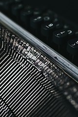 Image showing Old typewriter series