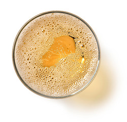 Image showing glass of champagne