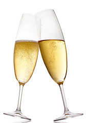 Image showing two glasses of champagne