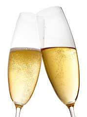 Image showing two glasses of champagne