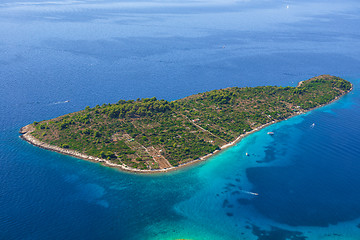 Image showing Croatia aerial view