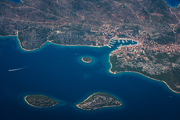 Image showing Croatia aerial view