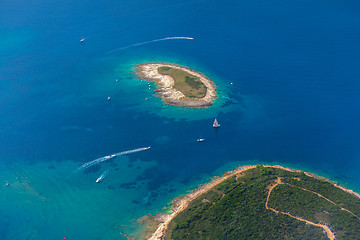 Image showing Croatia aerial view