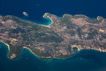 Image showing Croatia aerial view