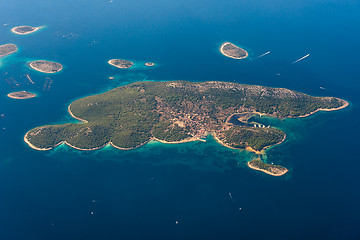 Image showing Croatia aerial view