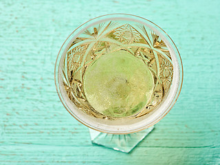 Image showing glass of champagne