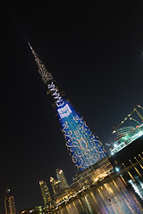 Image showing Burj Khalifa, world\'s tallest skyscraper, Dubai, United Arab Emirates.