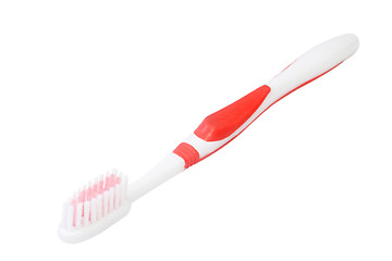 Image showing Red toothbrush