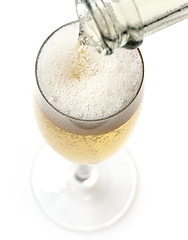 Image showing glass of champagne