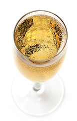 Image showing glass of champagne