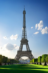 Image showing Metal Eiffel Tower