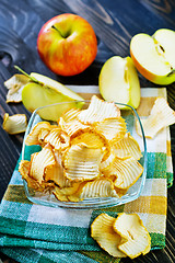 Image showing apple chips