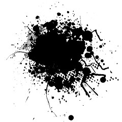 Image showing ink splat blob