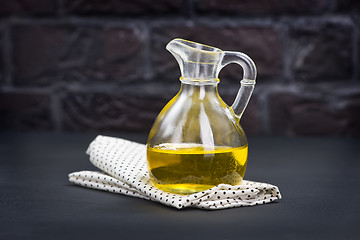 Image showing sunflower oil