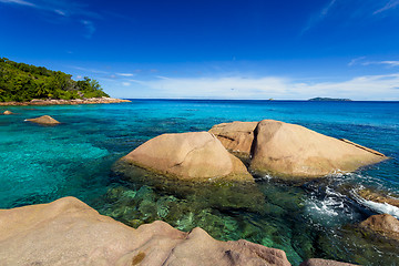 Image showing Anze Lazio Beach