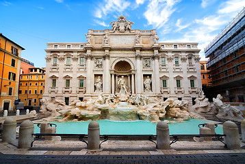 Image showing Fontana di Trevi