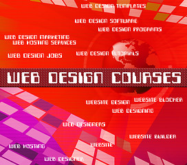 Image showing Web Design Courses Shows Www Program And Designs
