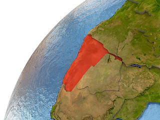 Image showing Namibia on Earth