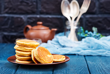 Image showing fresh pancakes