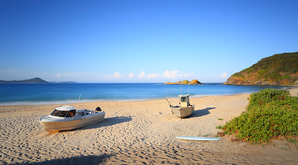 Image showing Boat Beach, Seal Rocks Australia