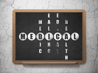 Image showing Healthcare concept: Medical in Crossword Puzzle