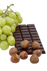 Image showing Grapenut chocolade