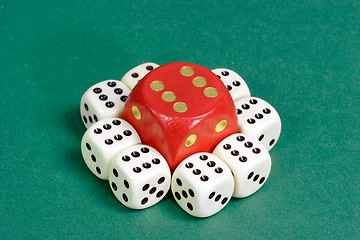 Image showing Red Dice