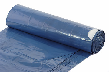 Image showing Roll of trash bags