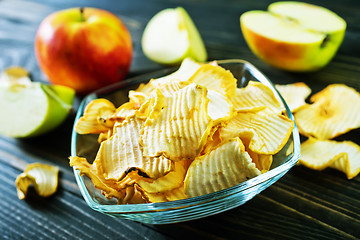 Image showing apple chips