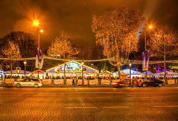 Image showing Festive Champs Elysees 