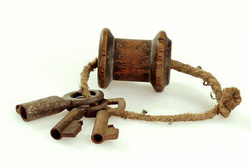 Image showing Antique keys