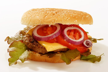 Image showing Cheeseburger