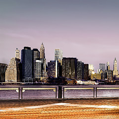 Image showing Downtown Brooklyn skyline